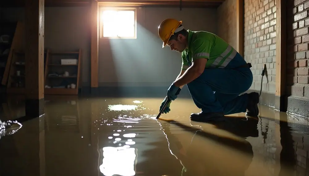 Professional water damage restoration services in Sturgeon, PA